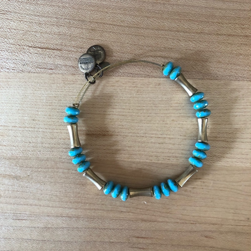 Alex and Ani beaded bangle